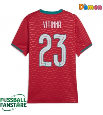 Portugal Vitinha #23 Replik Heimtrikot Damen WM 2026 Kurzarm